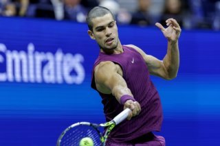 Carlos Alcaraz n'a mis que 1h36 pour gagne son 2e tour à New York KEYSTONE/EPA/CRISTOBAL HERRERA ULASHKEVICH